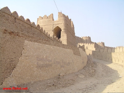 Defensive tower within Kot Diji Fort