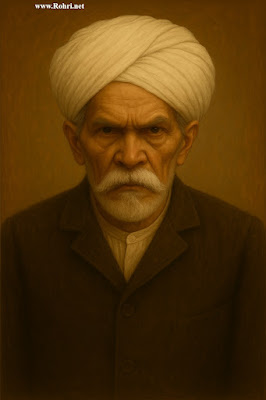 Diwan Metharam, Elder Brother of Dr. Rochal Das Portrait of Diwan Metharam, the elder brother of Dr. Rochal Das, a prominent figure in Rohri, Sindh, known for his contributions to the community.